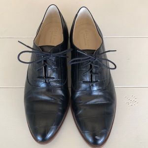 Cole Hahn tie loafers